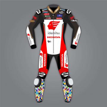 Takaaki Nakagami Leather Track Suit Motorcycle MotoGP 2022